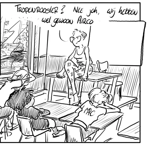 Scholen gaan over op tropenrooster