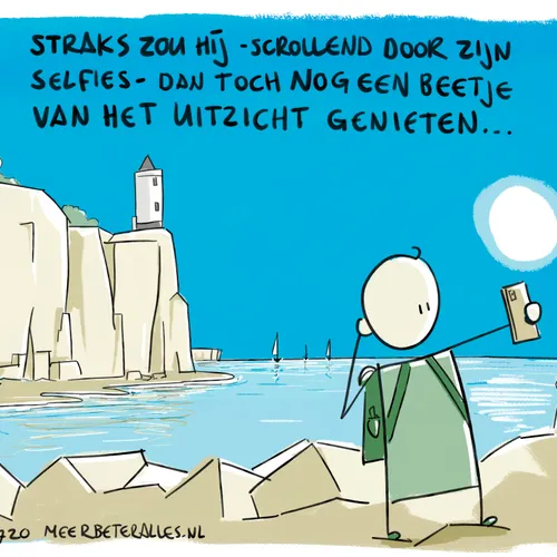 Kijk eens waar ik ben