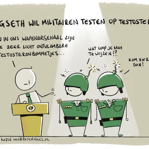 Amerikaanse defensieminister Pete Hegseth introduceert nieuw biologisch wapen