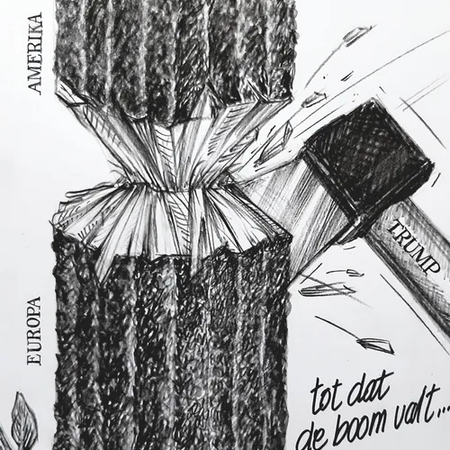 Trump wil blijven hakken