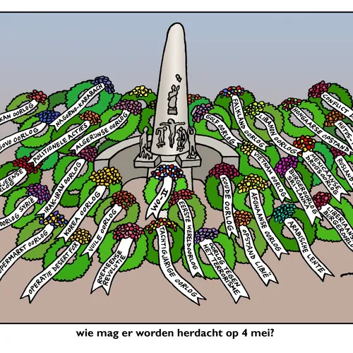 Wie mag er worden herdacht op 4 mei?