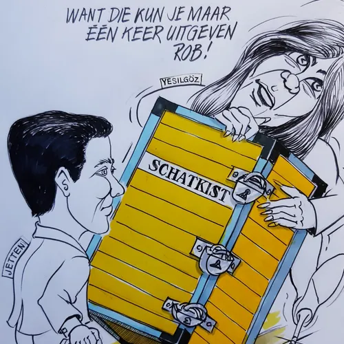 De VVD bepaalt, D66 krijgt de kruimels