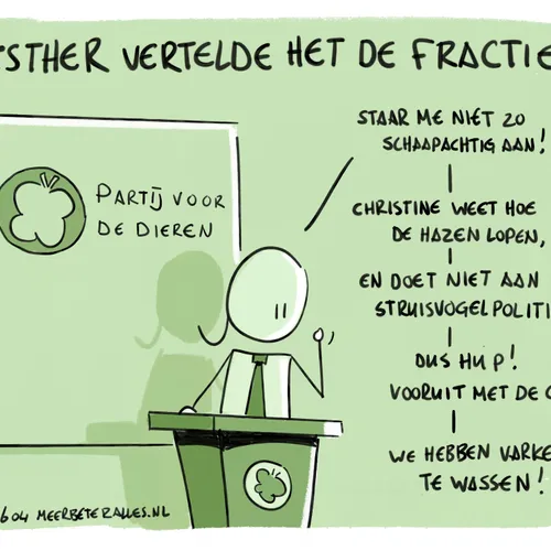 Esther Ouwehand stopt als leider van PvdD, maar hoe vertel je dat aan de fractie?