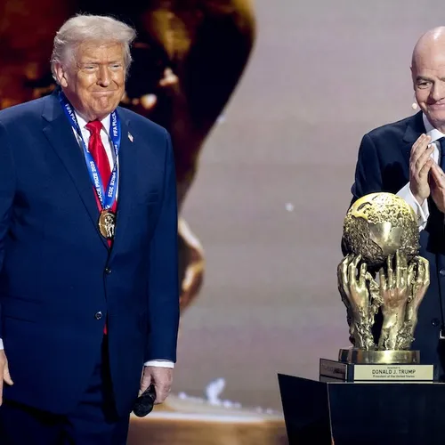 De idiote 'Peace Prize' van de FIFA voor Trump is onderdeel van een zorgwekkende cultuur