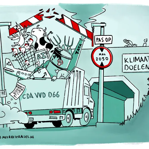 Kabinet op de goede weg, richting de ondergang