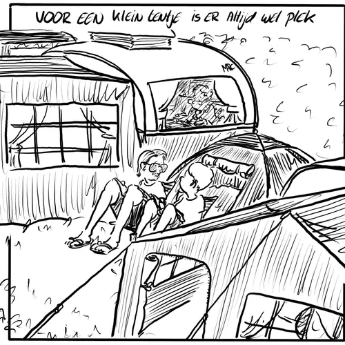 Meer glamping, minder plaats voor de rondtrekkende kampeerder en z’n tentje