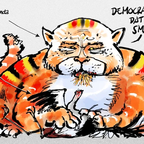 Oud Oeganda vreet jong Oeganda op