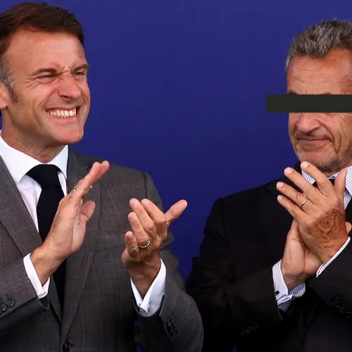Sarkozy uitgenodigd door Macron op het presidentieel paleis net voordat hij de gevangenis in gaat