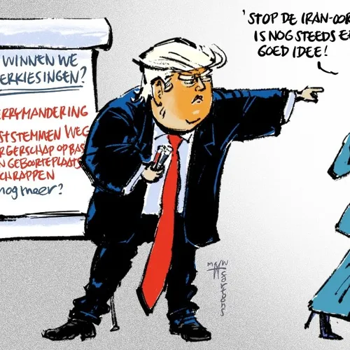 Amerikaanse kiezers keuren Trumps oorlog af