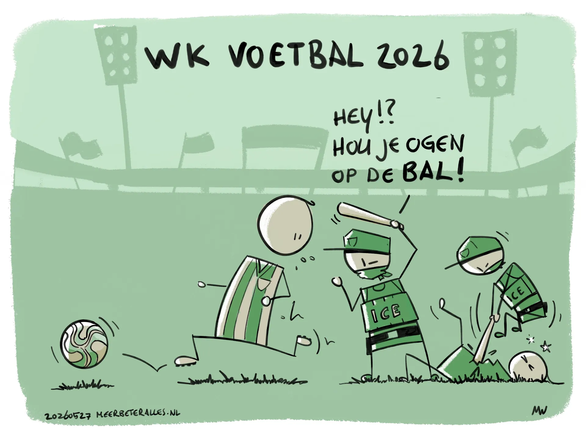 Afbeelding van Ogen op de bal!