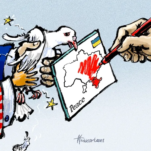 Het vredesoffer van Trump