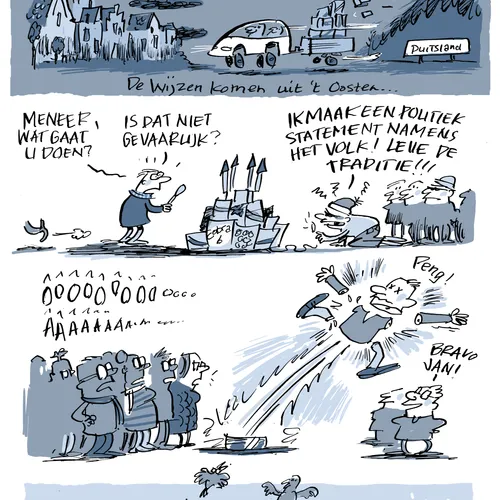 Het volk en het vuurwerk