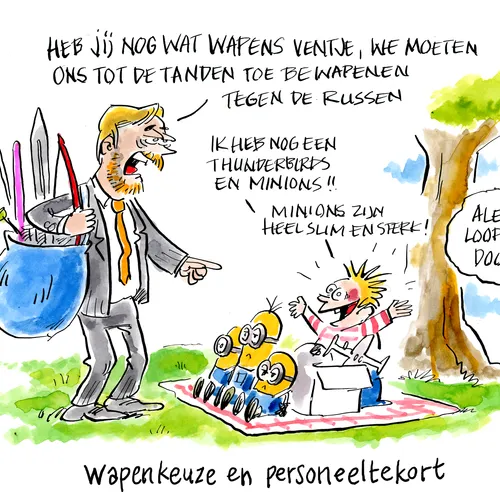 Koning haalt z'n koopjes op de vrijmarkt