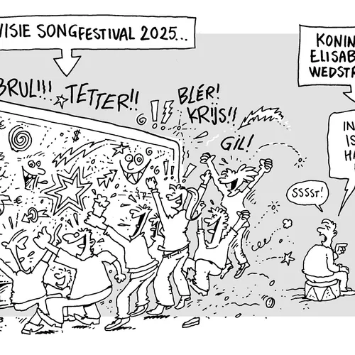 Gebrul Songfestival overstemt alles
