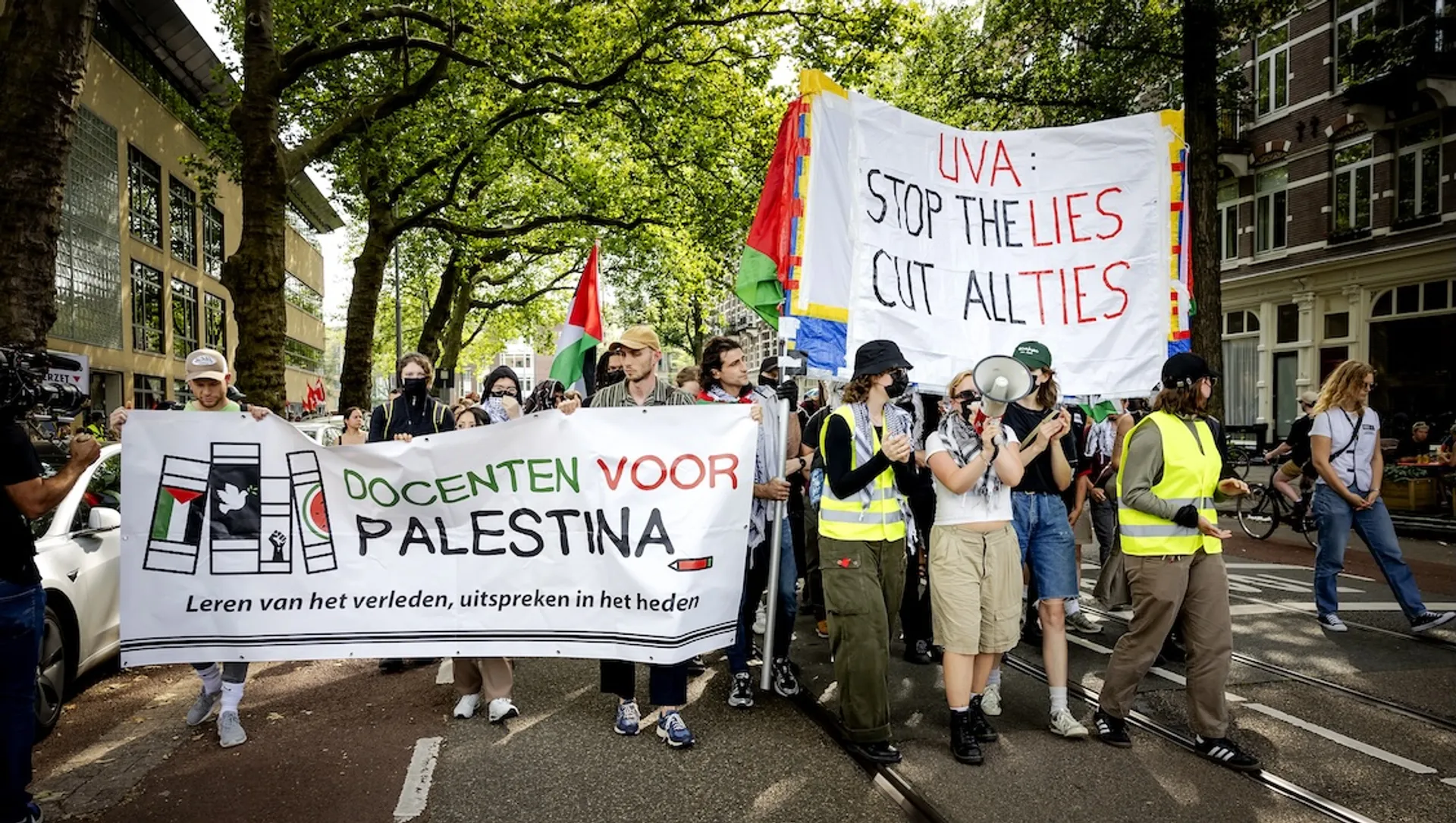 Afbeelding van Zo moet je dus niet reageren op studentenprotest