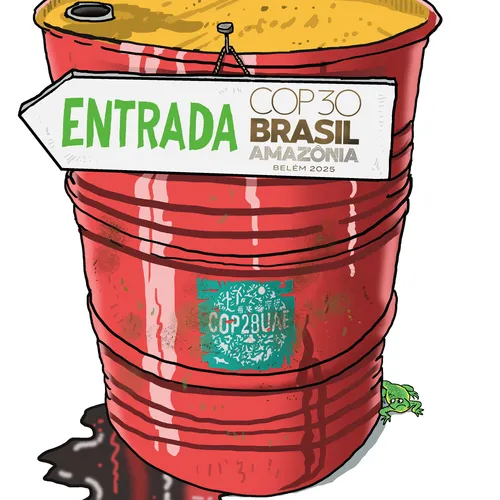 Klimaattop in het land van Petrobras