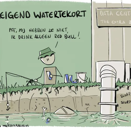 We moeten allemaal water besparen, behalve...