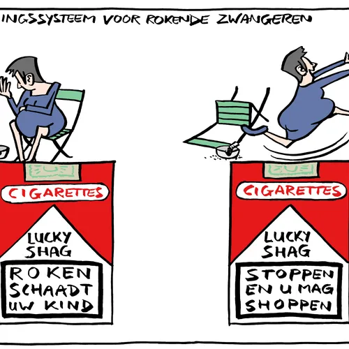 Mama stopt met roken