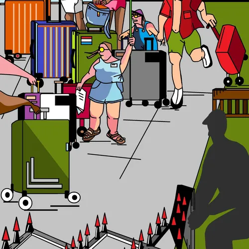 Zomerse hitte brengt de lokale frustratie over massatoerisme en rolkoffers tot een kookpunt