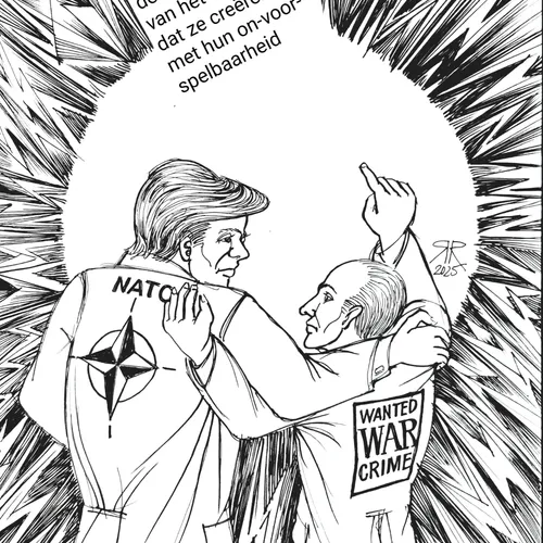 Trump en Poetin willen een slaatje slaan uit afspraken over Oekraïne