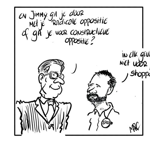 Joost Eerdmans en Jimmy Dijk in de oppositie