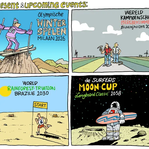 Onhandig geplande sportevenementen