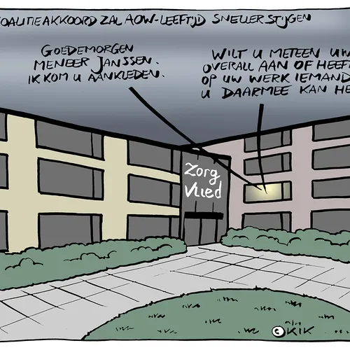 Door coalitieakkoord zal AOW-leeftijd sneller stijgen