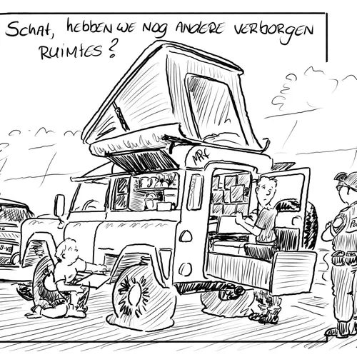 Politie maakt jacht op auto’s met verborgen ruimtes