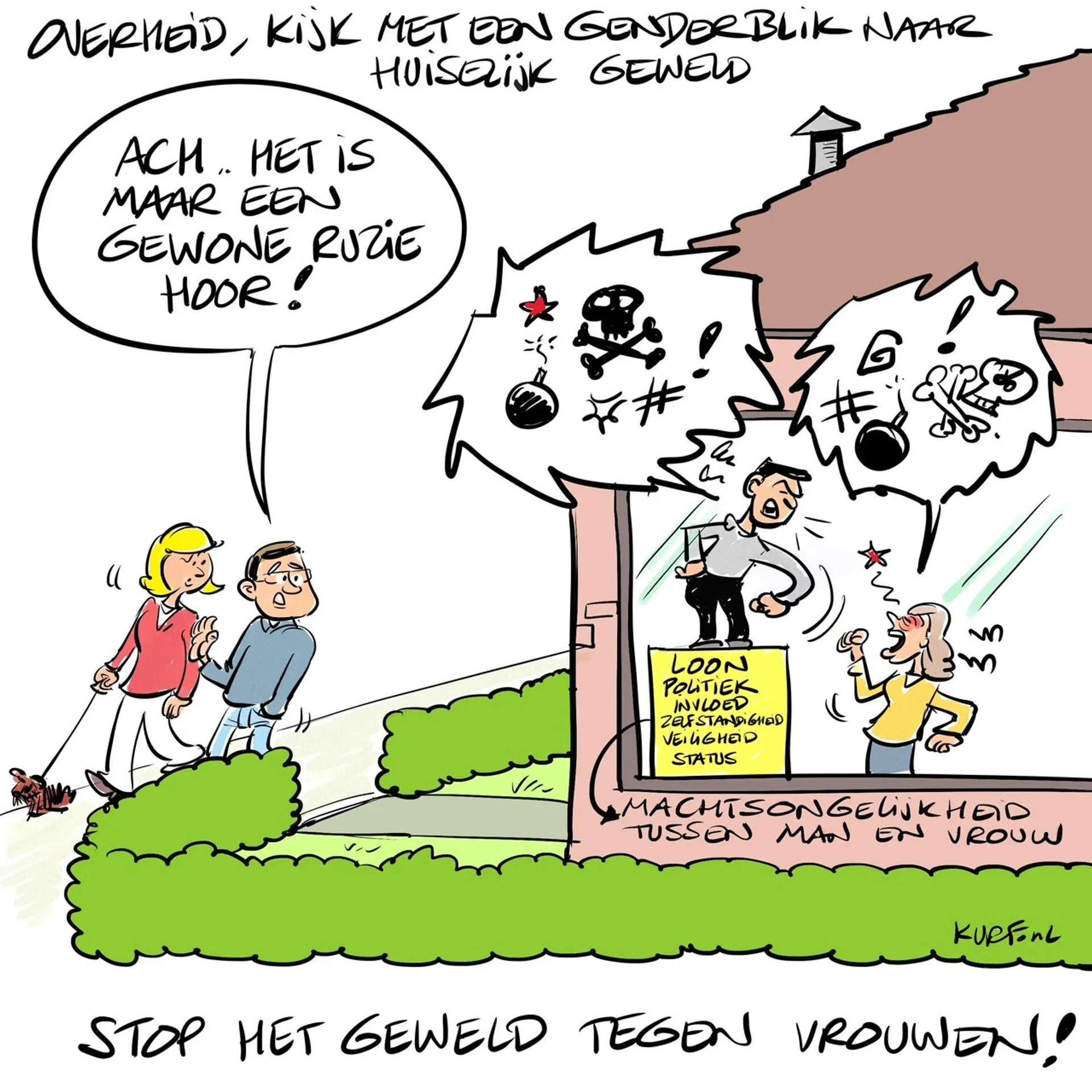 Afbeelding van Overheid doet te weinig om vrouwen te beschermen