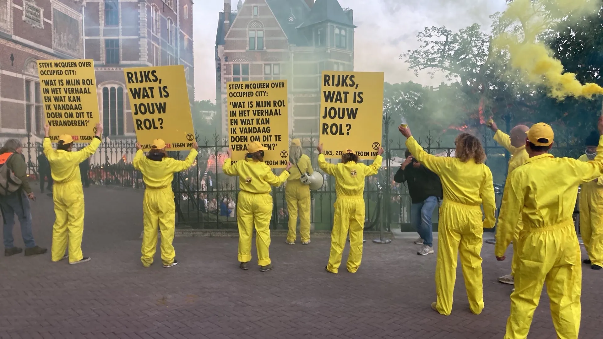 Afbeelding van XR verstoort filmvertoning Rijksmuseum ter ere van 750 jaar Amsterdam