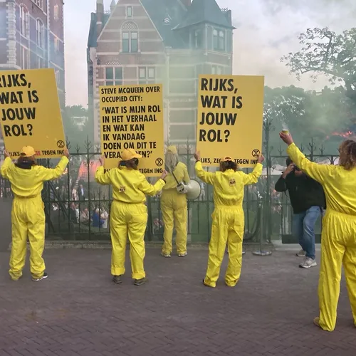 XR verstoort filmvertoning Rijksmuseum ter ere van 750 jaar Amsterdam