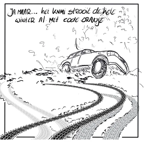 Waarschuwingen voor gladheid ijskoud genegeerd, tientallen ongelukken op de weg