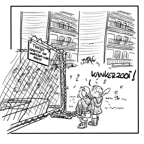 Mogelijk asbest in speelzand