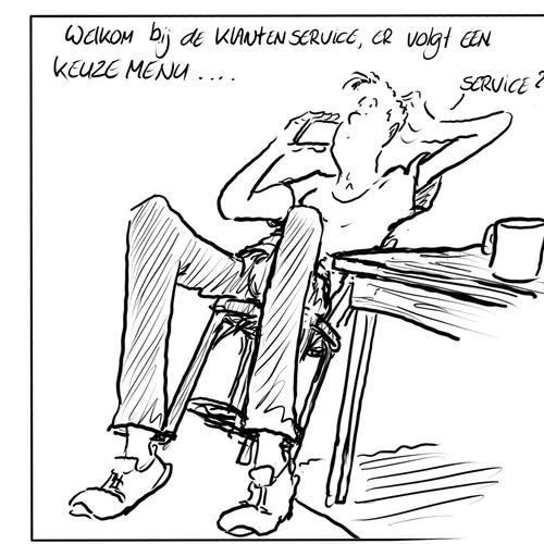 Klanten... service?