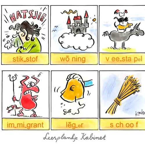 Het kabinet leert lezen