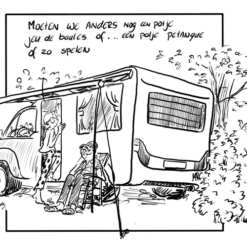 De horror: een camping zonder wifi