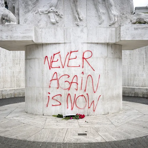 Geest breekt wet: het monument spreekt terug