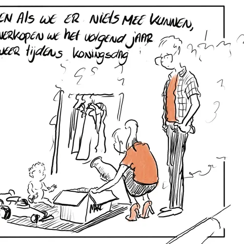 Je kunt met een gerust hart spullen kopen op de vrijmarkt