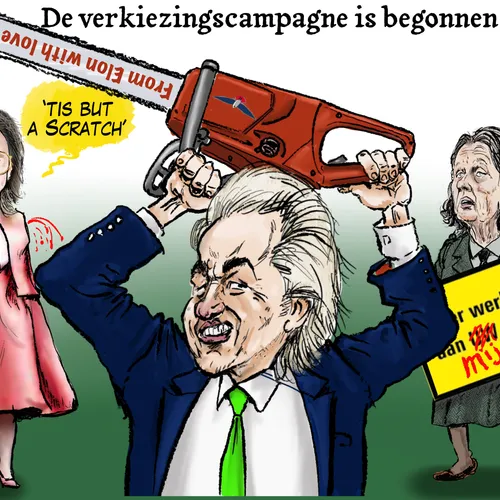 De verkiezingscampagne is begonnen