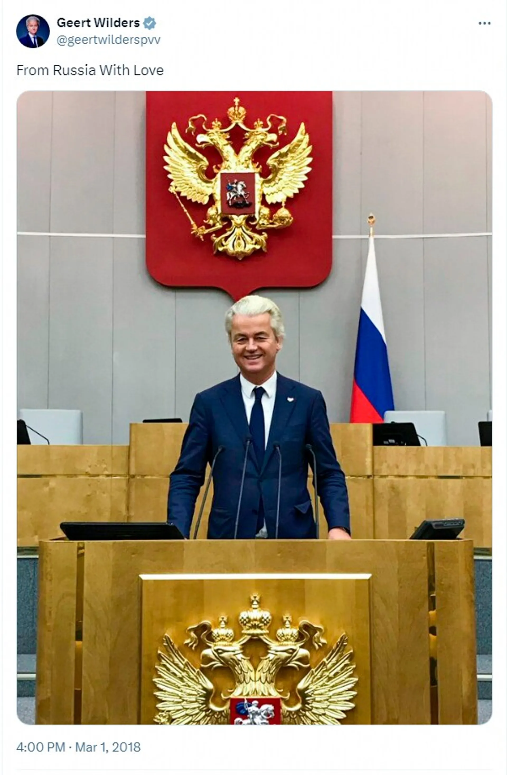twitter wilders moskou