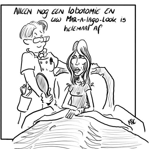 De vrouwen rond Trump hebben niet alleen hetzelfde uiterlijk