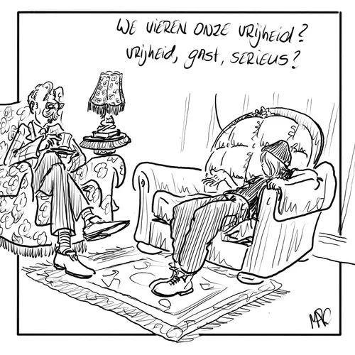 Onze vrijheid wordt steeds fragieler