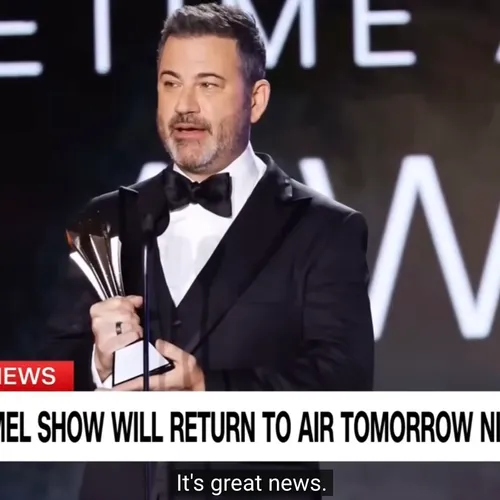 Trump-vloek verbroken, Jimmy Kimmel weer live op tv