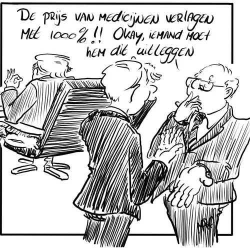 Trump wil de medicijnprijs met duizend procent verlagen