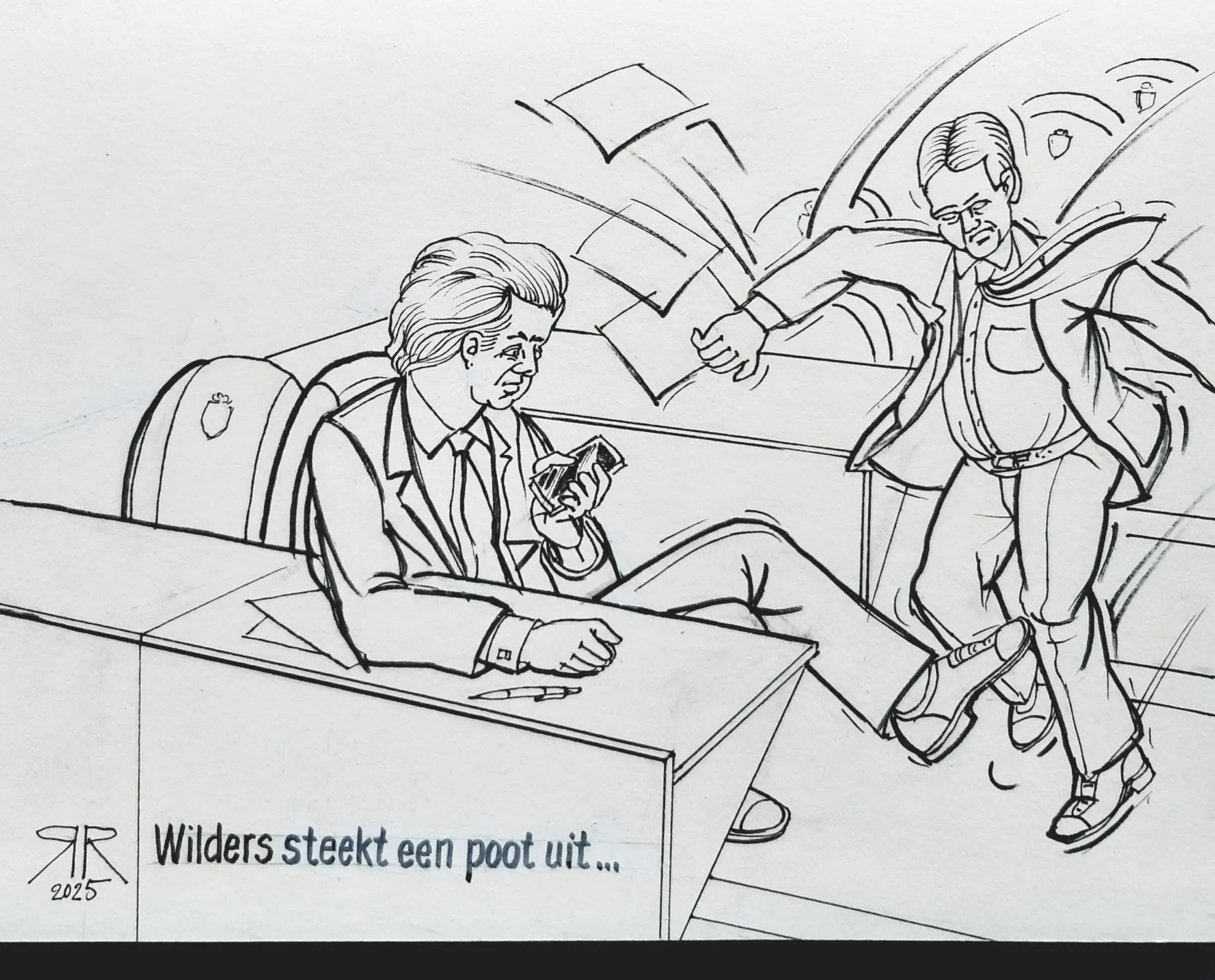 Afbeelding van Wilders laat niet alleen het kabinet struikelen