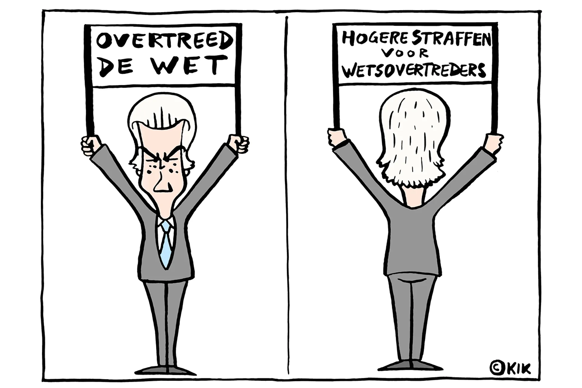 Afbeelding van Er bestaat geen grotere hypocriet in Den Haag dan Geert Wilders