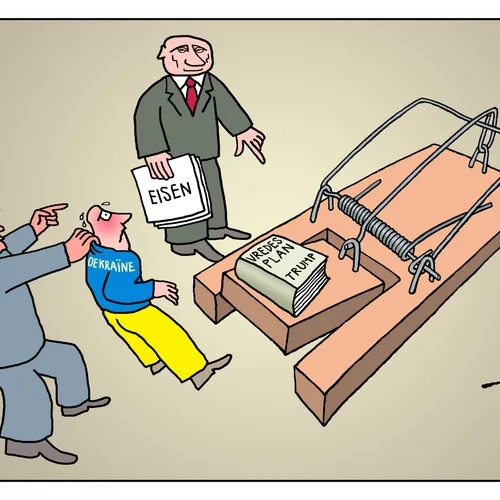 Oekraïne, trap er niet in