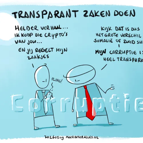 Transparante corruptie in Washington
