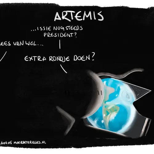 Ondertussen in de ruimte