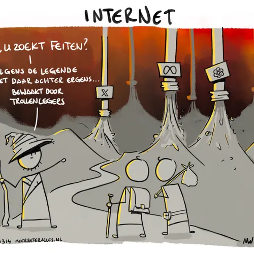 Internet, daar vind je alle informatie